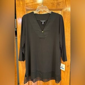 Ellen Tracy Tunic in Black